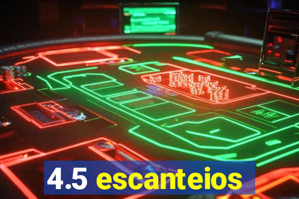 4.5 escanteios